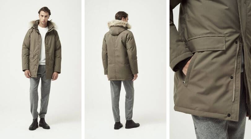 Champlain Coat at CLUSIER