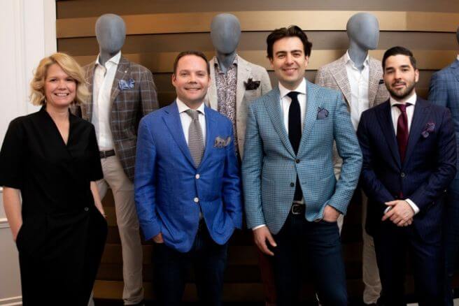 CLUSIER menswear team